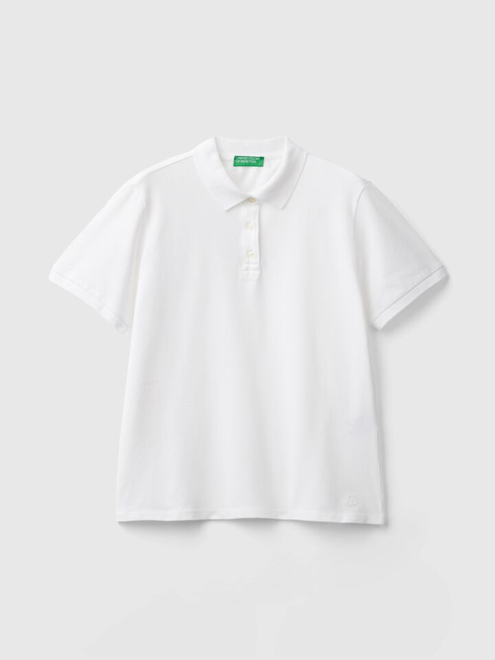 H/S POLO SHIRT Mujer image number 4